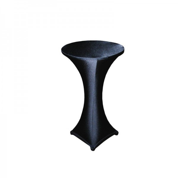 Poseur Table Stretch Cover - Black