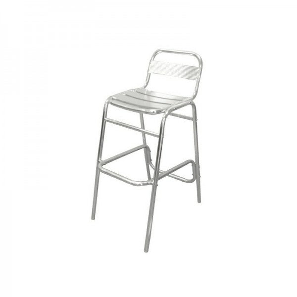 Tempo Bar Stool - Aluminium