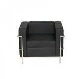 Corbusier Arm Chair - Black