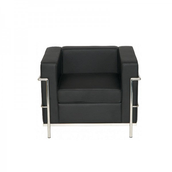 Corbusier Arm Chair - Black