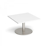 Square Coffee Table - White