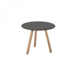 Circular Coffee Table With Tripod Legs - White Top