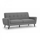 Fabric 3 Seat Sofa - Grey