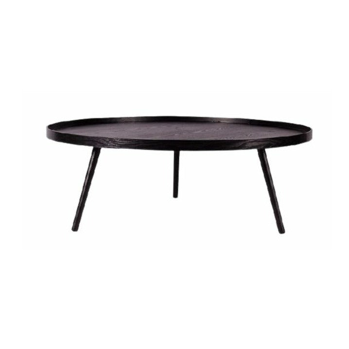 Marcus Large Round Coffee Table - Black