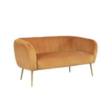 Plush Sofa - Orange