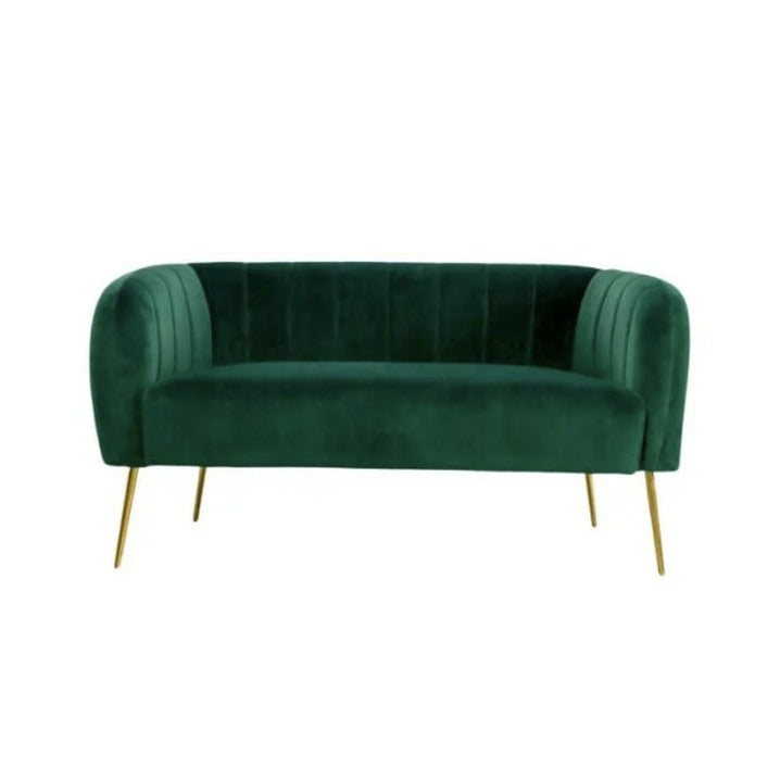 Image of Plush Sofa - Green