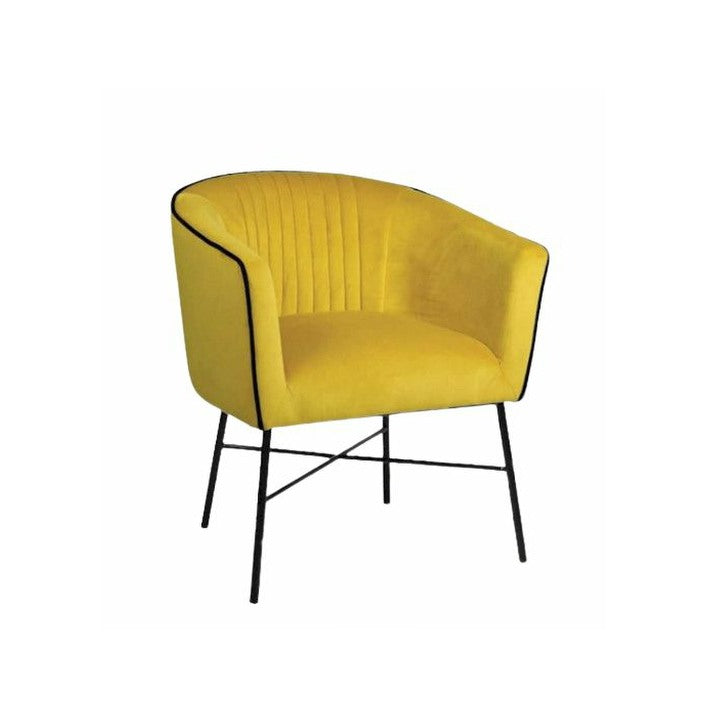 Image of Mann Armchair - Mustard
