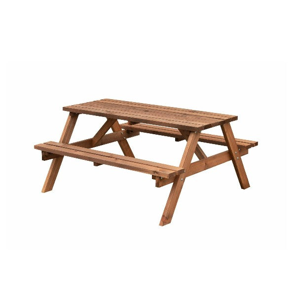 Exeter Wooden Six Seater Picnic Bench
