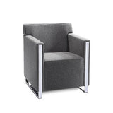 Fabric Armchair - Black