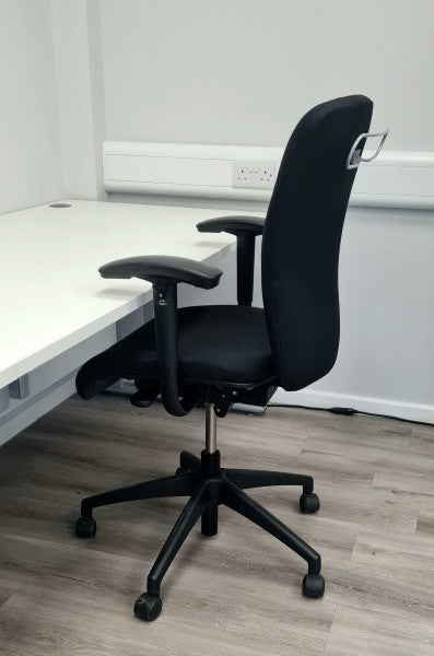 Image of Black Operator Chair