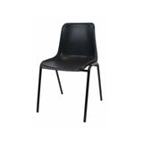 Polypropylene Stacking Chair - Black