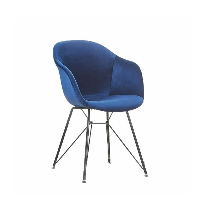 Venue Velvet Armchair - Blue