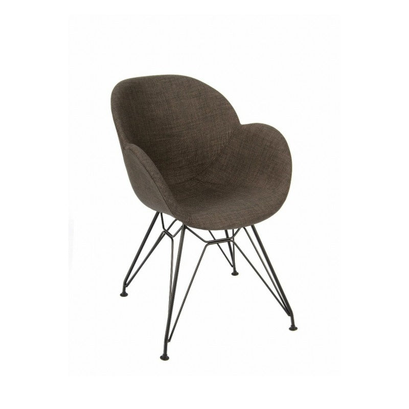 Naples Upholstered Chair - Grey