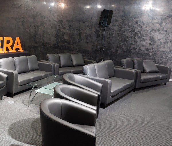 Image of 3 Seater Sofa - Black