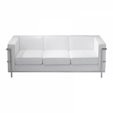 Corbusier 3 Seater Sofa - White