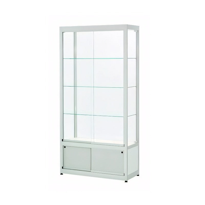 Galaxy 4 Tall Centre Showcase With Storage