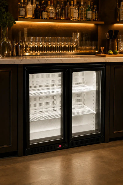 Double Door Bar Fridge