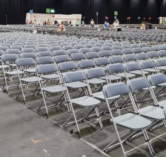 Image of Grey Folding Chair