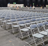 Grey Folding Chair