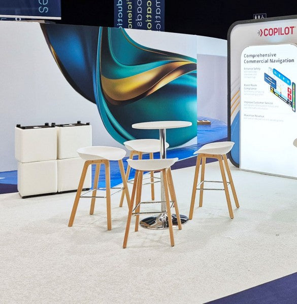 Image of Finn Stool - White