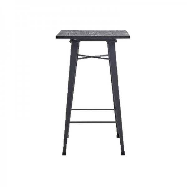 Tolix Square Poseur Table - Black
