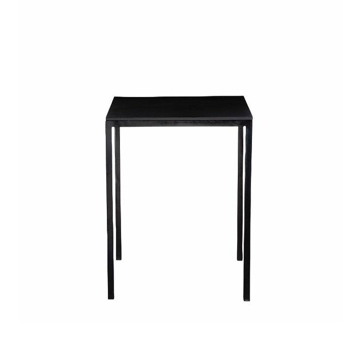 Black high bar table hire for events