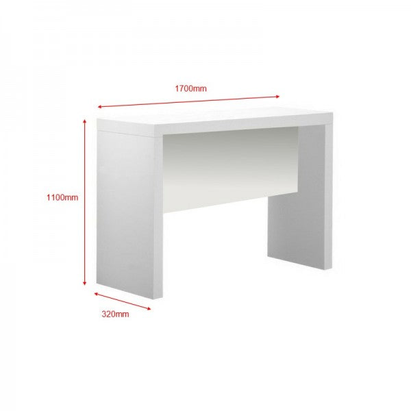 Pinnacle Bar Table - White