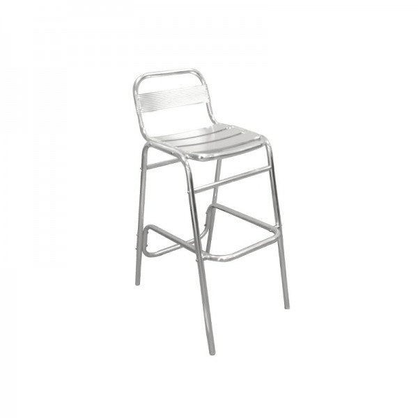 Tempo Bar Stool - Aluminium