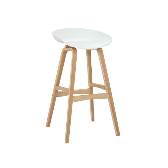Finn Bar Stool - White