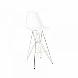 Eames Eiffel Bar Stool - White