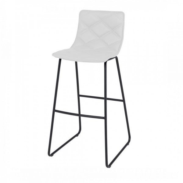 Florida Bar Stool - White