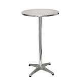 Aluminium Poseur Table - 600mm